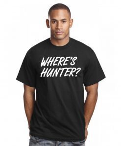 Where Hunter Shirt Font and Back