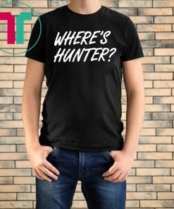Where's Hunter Trump Merchandise T-Shirt