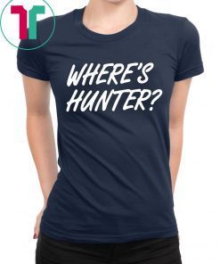 Official Trump Where's Hunter Shirt