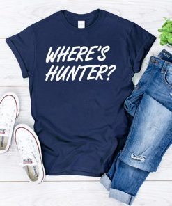 Where’s Hunter Tee Shirt