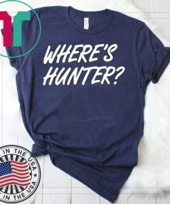 Where’s Hunter Offcial shirt