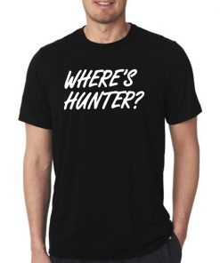 order Where’s Hunter shirt