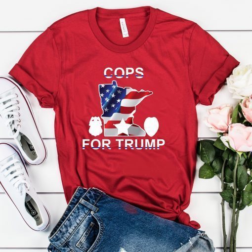 Wisconsin Shirt Cops for Trump T-Shirt