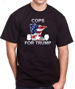 Wisconsin Shirt Cops for Trump T-Shirt