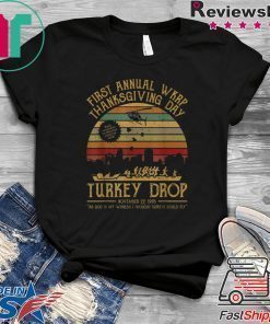Wkrp-Turkey-Drop Thanksgiving Gift Vintage Idea Tee T-Shirt