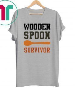 Wooden spoon survivor shirt