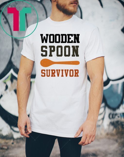 Wooden spoon survivor shirt