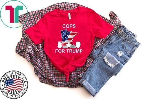 buy a red minnesota t shirt cops for trump t-shirts