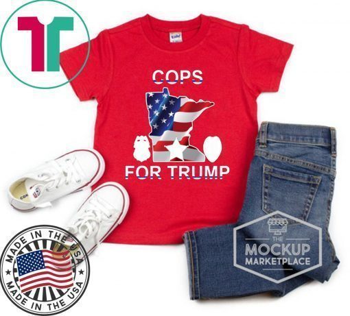cops for trump minneapokis 2020 Tee Shirt