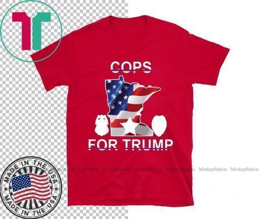 minneapolis police union federation cops for trump TShirt