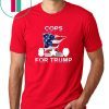 website for milwaukee cops for trump T-Shirt