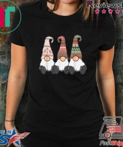 3 Nordic Gnomes Winter Christmas Swedish Tomte Cute Elves T-Shirt