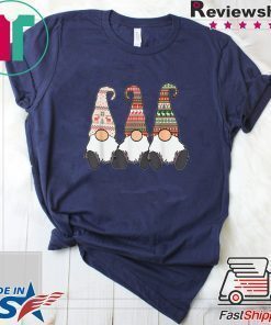 3 Nordic Gnomes Winter Christmas Swedish Tomte Cute Elves T-Shirt