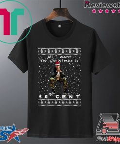 50 Cent Rapper Ugly Christmas T-Shirt