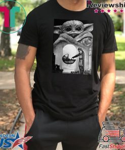 A Bountiful Baby Yoda In Mandalorian T-Shirt