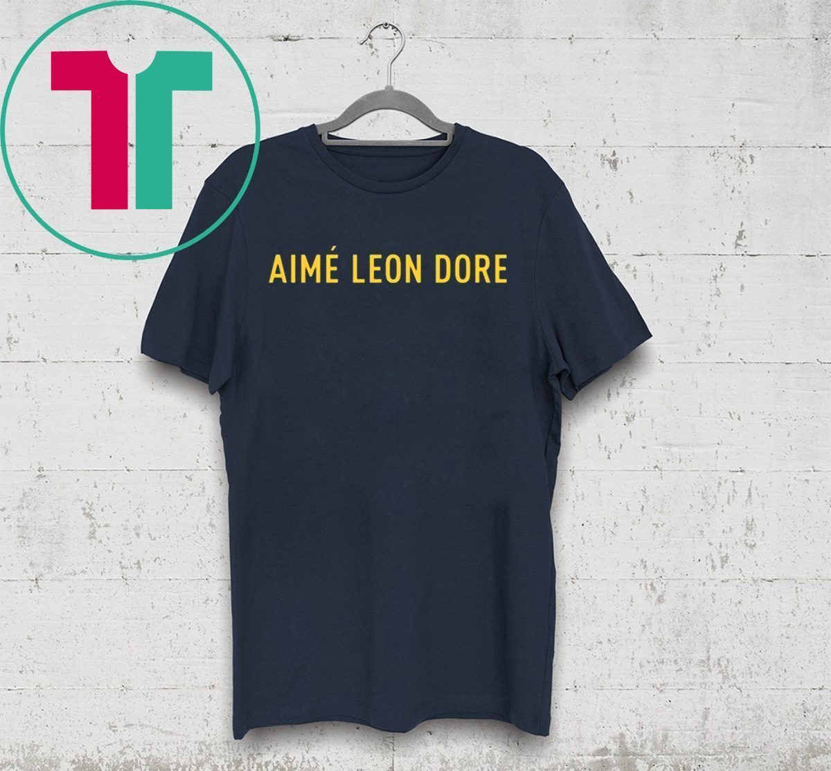 aime leon dore white t shirt