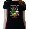 All I want for Christmas is you Just kidding I want Elephants T-Shirt
