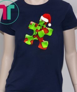 Autism santa christmas shirt