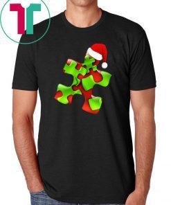 Autism santa christmas shirt