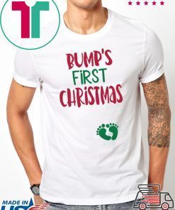 BUMPS FIRST CHRISTMAS MATERNITY SHIRT