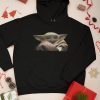 Baby Yoda Hoodie Baby Yoda Using The Force Hoodie Funny Gift Shirt