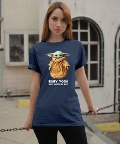 Baby Yoda Size matters not shirt Merry Christmas 2020