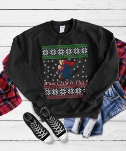 Baby Yoda Star Wars Ugly Christmas Sweater The Mandalorian Ugly Christmas Sweatshirt