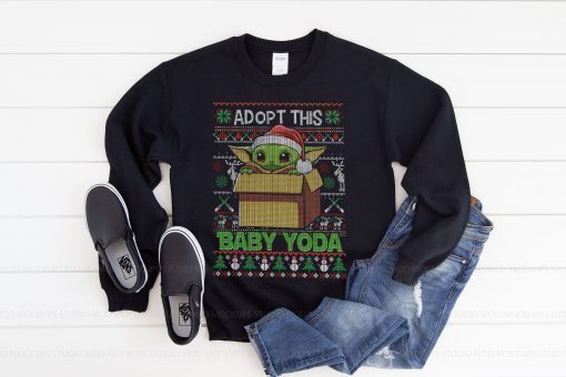 Baby Yoda Star Wars Ugly Christmas Sweatshirt