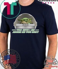 Baby Yoda Tee Mandalorian Tee Shirt Chrismas 2020