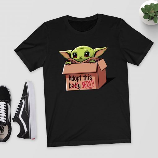 Baby Yoda The Mandalorian Adopt This Jedi Shirt