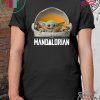 Baby Yoda The Mandalorian The Child Floating Tee Shirts