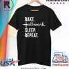 Bake Hallmark sleep repeat shirt