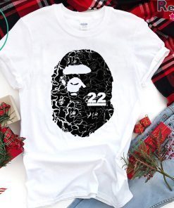 Bape Neon Camo 22Nd Anniversary Shirt