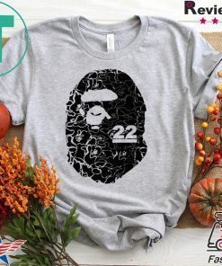 Bape Neon Camo 22Nd Anniversary Shirt