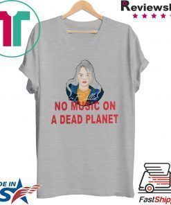 Billie Eilish No Music On A Dead Planet Tee Shirt
