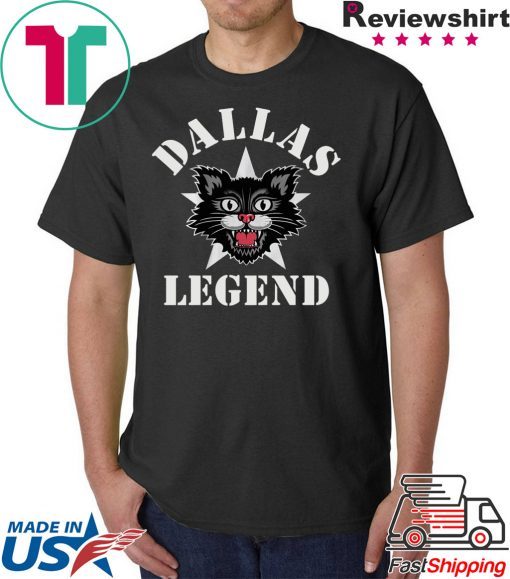 Black Cat Dallas Legend Shirt