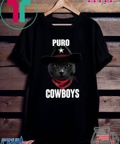 Black Cat Puro Cowboys Shirt