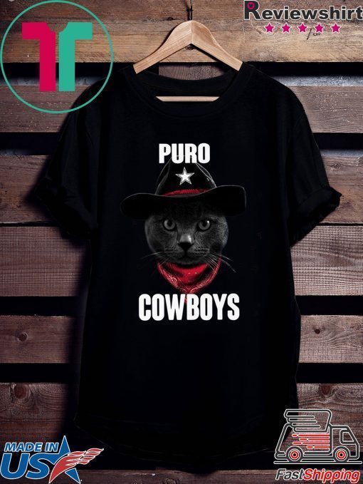 Black Cat Puro Cowboys Shirt