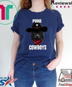 Black Cat Puro Cowboys Shirt