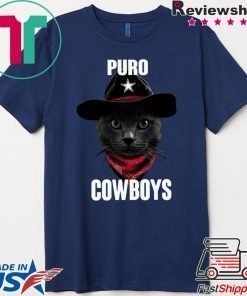 Black Cat Puro Cowboys Shirt