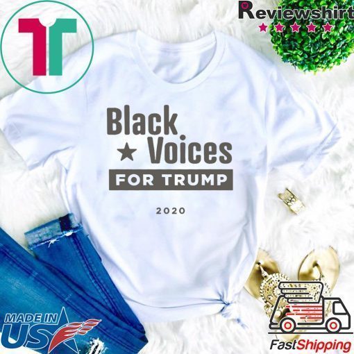 Black Voices for Donald Trump Shirt