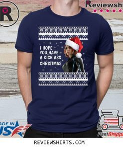 Black Widow I Hope You Have A Kick Ass Christmas Shirt