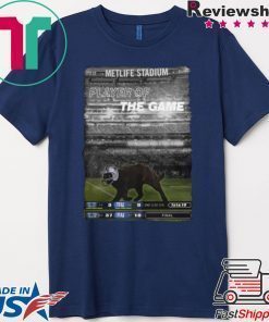 Black Cat Metlife Stadium Player of The Game Dallas Cowboys Shirt