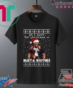 Busta Rhymes Rapper Ugly Christmas T-Shirt