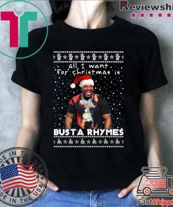 Busta Rhymes Rapper Ugly Christmas T-Shirt