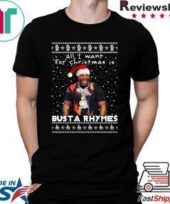 Busta Rhymes Rapper Ugly Christmas T-Shirt