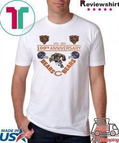 CHICAGO BEARS 19202020 100TH ANNIVERSARY SHIRT