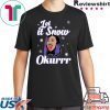 Cardi B Let It Snow Okurrr Christmas T-Shirt