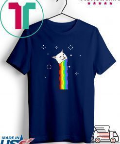Cat Meme - Woman Yelling At Table Dinner Rainbow Gift T-Shirt