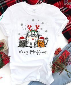 Cat Merry Fluffmas T-Shirt
